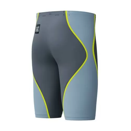 Speedo LZR Intent 2.0 High Waist Jamm Race Male Adult - Grey Lead/Acadia Blue/Hyper Yellow - Mai