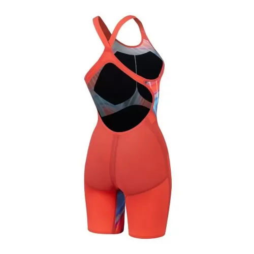 Speedo Fastskin LZR Pure Valor 2.0 Op Race Female Adult - Flame Red/Picton Blue