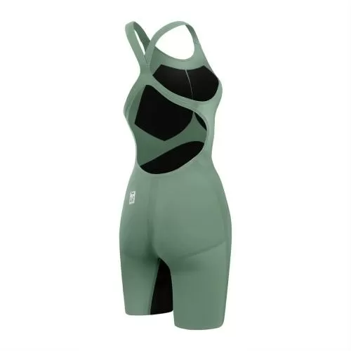 Speedo Fastskin LZR Pure Valor 2.0 Op Race Female Adult - Country Green/Black