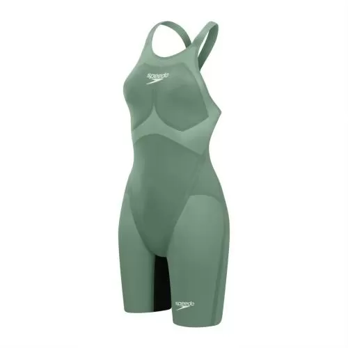 Speedo Fastskin LZR Pure Valor 2.0 Op Race Female Adult - Country Green/Black