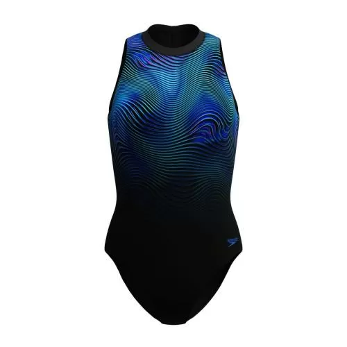 Speedo Print Hydrasuit 1pc Swimwear Female Adult - Anthracite