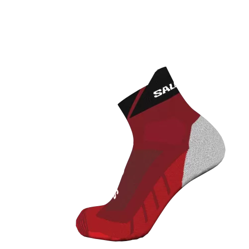Salomon Socken Speedcross Ankle - rot