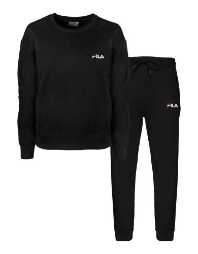Fila Homewear Set Pullover und Hose - black (Grösse: XS)
