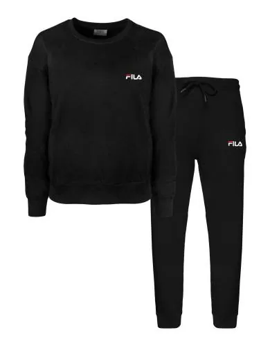 Fila Homewear Set Pullover und Hose - black