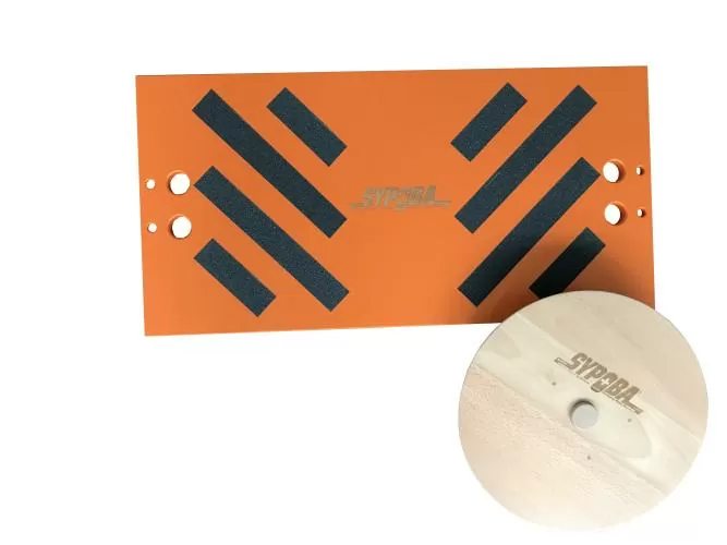 Sypoba Training Plate Kreisel Set - Orange