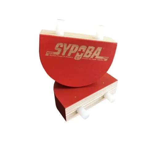 Sypoba 1 Paar Fitness Rondellen - Rot