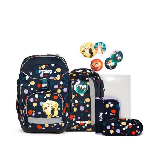 Ergobag Schulrucksack Pack 6-tlg. Set Bärnsteinhöhle