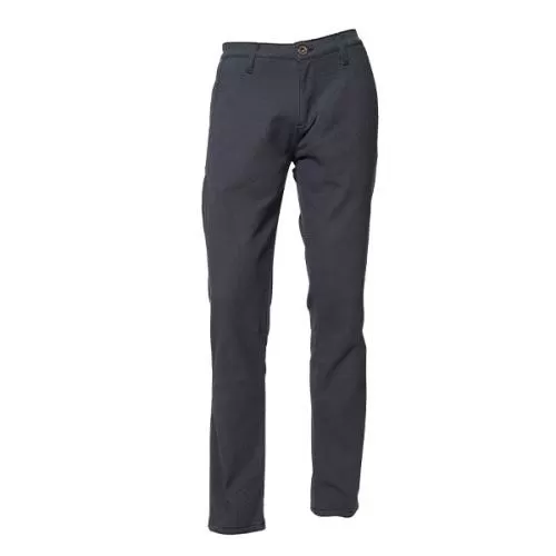 ROKKER Tweed Chino Blue Tapered Slim - L34