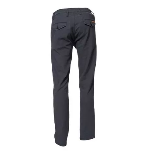 ROKKER Tweed Chino Blue Tapered Slim - L34