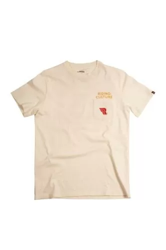 RIDING CULTURE Ride More WP T-Shirt Men - Dirt white