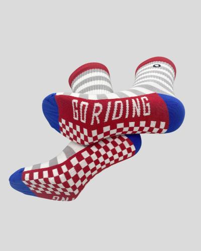 RIDING CULTURE Racing LT Socks unisex - Green/Black