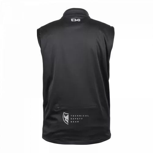 TSG Race Softshell Jacket-Vest - black