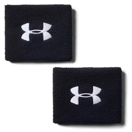 Under Armour Performance Wristbands - blk/wht