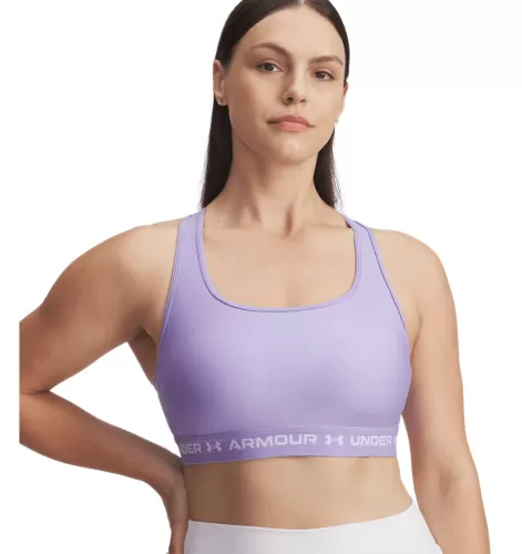 Under Armour Crossback Mid Bra - transparent