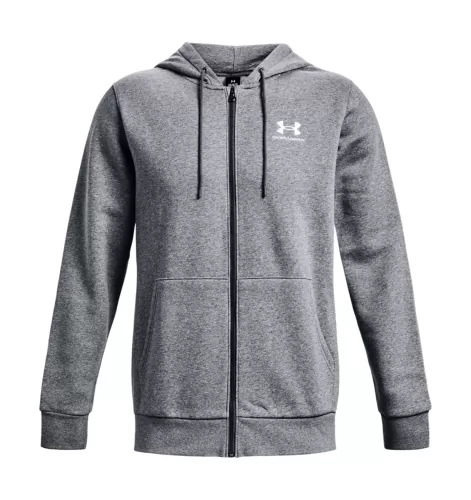 Under Armour Icon Fleece Fz Hood - pitch gray medium heather