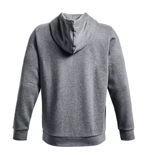 Under Armour Icon Fleece Fz Hood - pitch gray medium heather