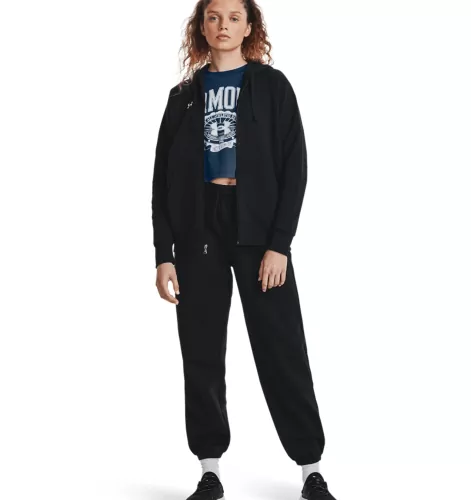 Under Armour Rival Fleece Fz Hoodie - black