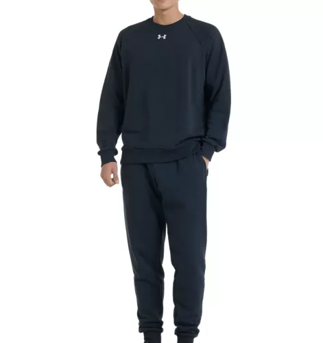 Under Armour Rival Fleece Crew - black