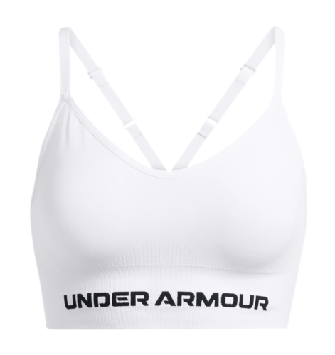 Under Armour Vanish Seamless Low Bra - white 