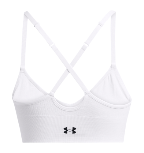 Under Armour Vanish Seamless Low Bra - white 