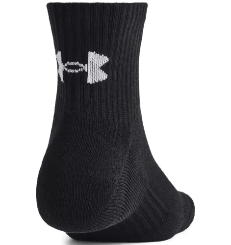Under Armour Unisex Tc 3Pk Qtr - black