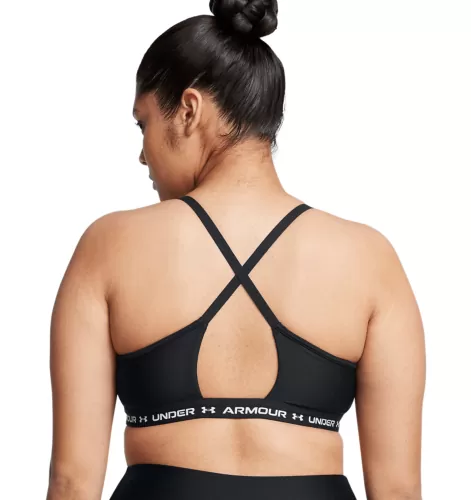 Under Armour Crossback Low Bra - black 