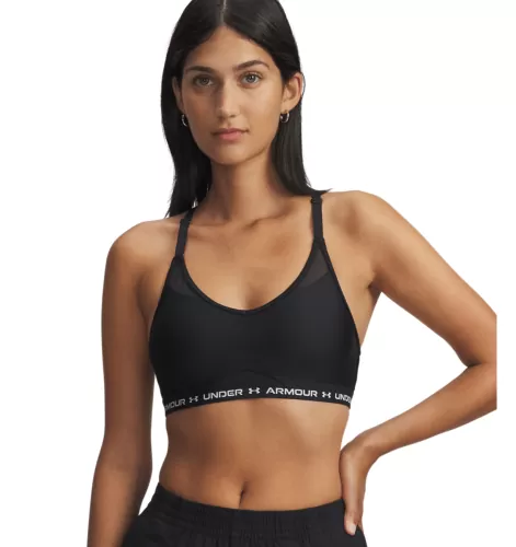 Under Armour Crossback Low Bra - black 