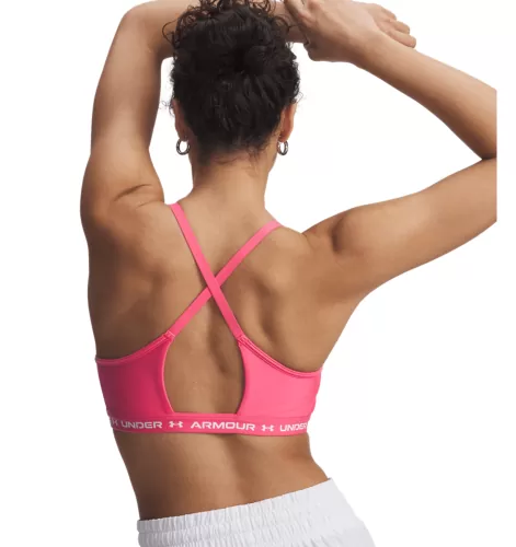 Under Armour Crossback Low Bra - super pink