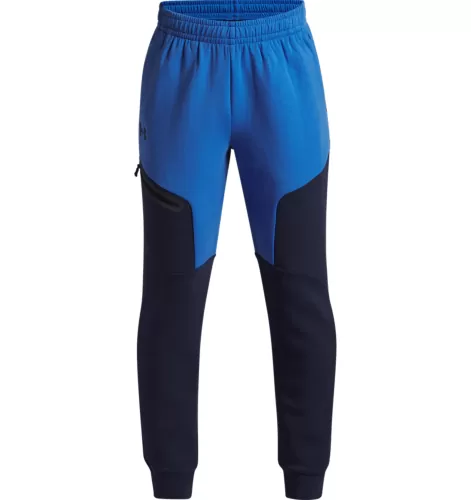 Under Armour B Unstoppable Flc Jogger - washed navy