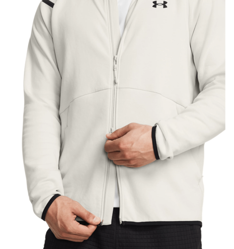 Under Armour Unstoppable Flc Fz Hd Eu - summit white