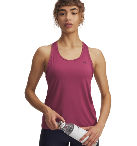 Einzelstück Under Armour Tech Knockout Tank - fuchsia dusk