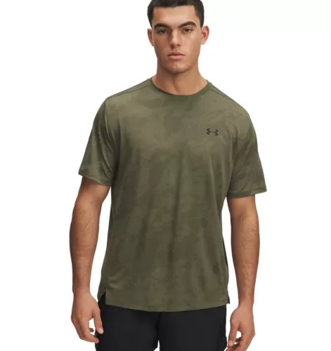 Under Armour Tech Vent Jcqrd Ss - marine od green