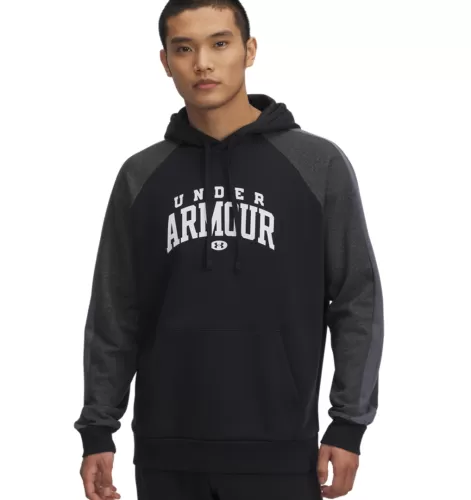 Under Armour Rival Flc Cb Hood - black