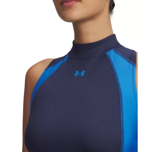 Under Armour Hg Rib Tank - washed navy