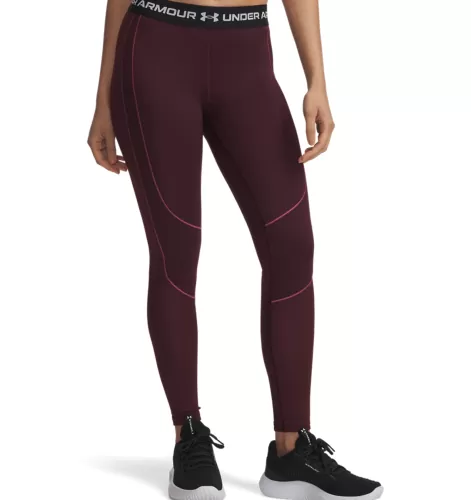 Under Armour Coldgear Novelty Legging - dark maroon