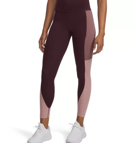 Under Armour Meridian Colorblock Ankle Lg - maroon mist