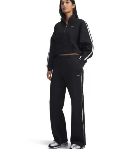 Under Armour Icon Hwt Flc Puddle Pant - black