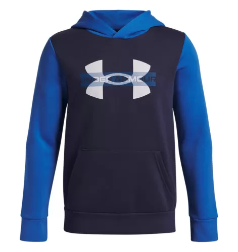 Under Armour Rival Flc Cblck Grphc Hd - blue atlantis