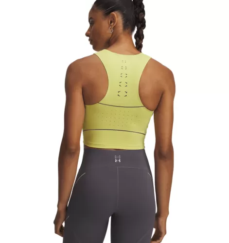 Under Armour Halo Run Tank - yellow shade