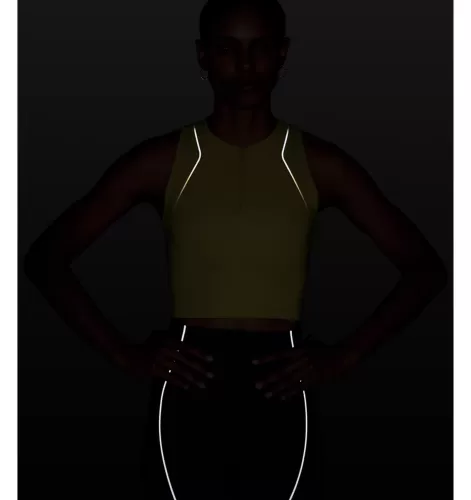 Under Armour Halo Run Tank - yellow shade
