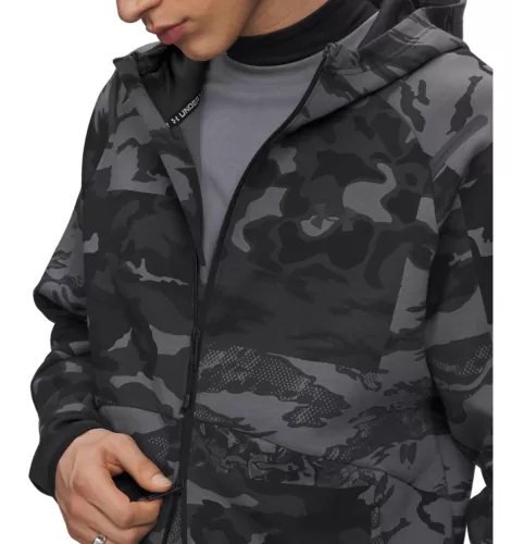 Under Armour Unstoppable Flc Camo Fz - black