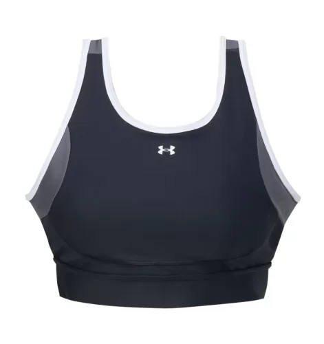 Under Armour Crossback Mid Open Back - black