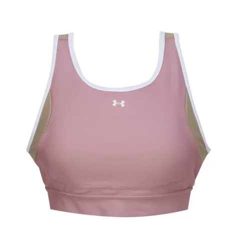 Under Armour Crossback Mid Open Back - tourmaline pink