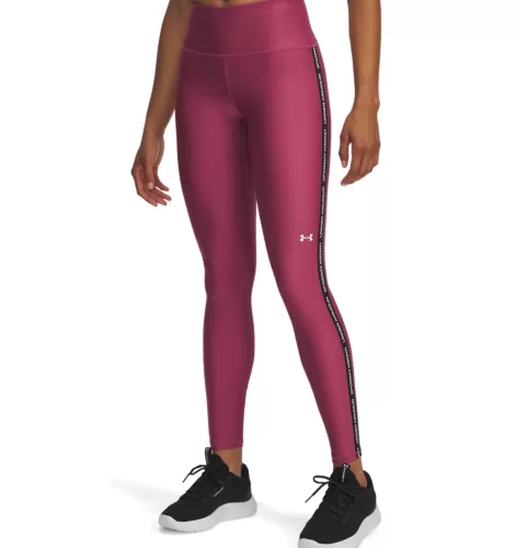 Under Armour Tech Wm Tape Legging - fuchsia dusk