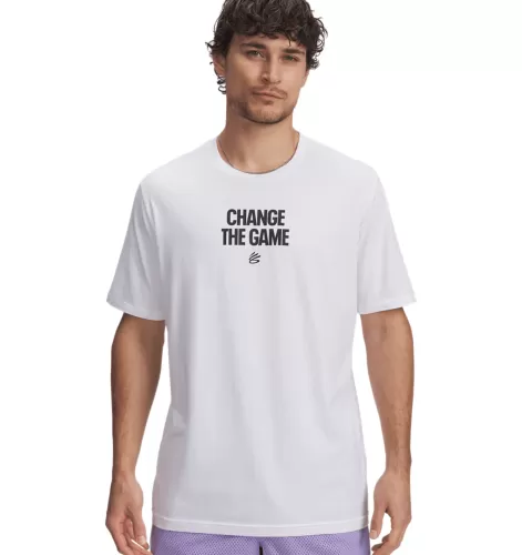 Under Armour Curry Playable Tee 1 - white