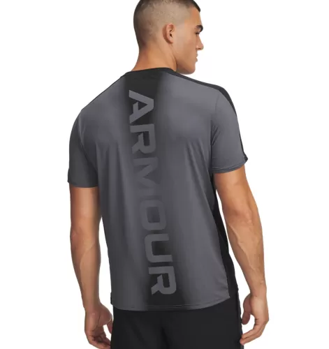 Under Armour Hg Wordmark Ss - castlerock