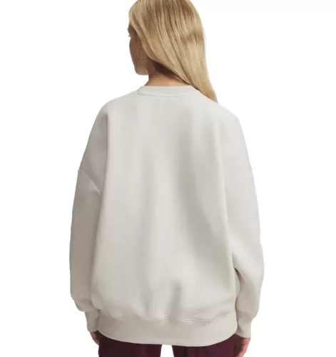 Under Armour Rival Flc Os Varsity Crew - summit white