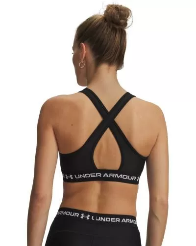 Under Armour Crossback Mid Bra - ultimate black