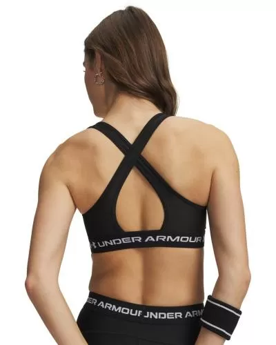 Under Armour Crossback Mid Bra - ultimate black