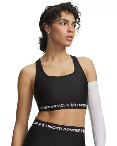 Under Armour Crossback Mid Bra - ultimate black